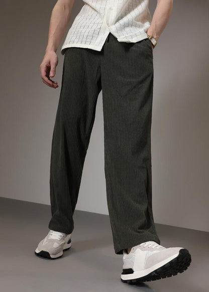 Men's Corduroy Fabric Stylish Pants