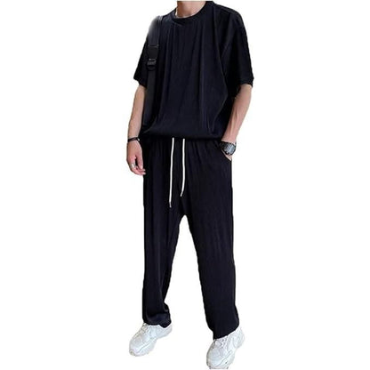 Men's Stretchabale Solid Tracksuit