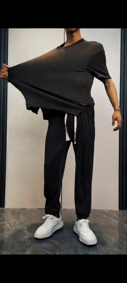 Men's Stretchabale Solid Tracksuit