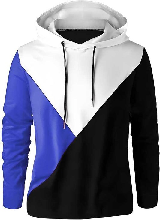 Cotton Blend Full Sleeves Hooded T-Shirt