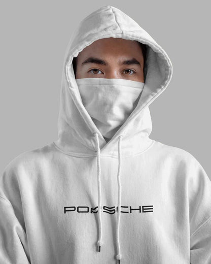 The Porsche Blueprint (White Graphic Hoodie)