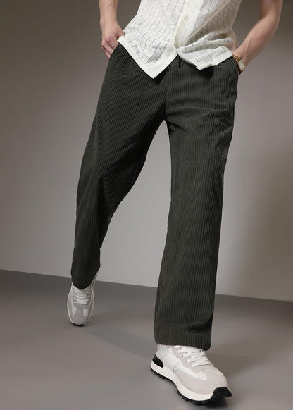 Men's Corduroy Fabric Stylish Pants